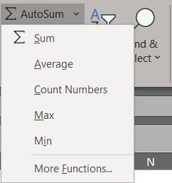 Excel Free short course